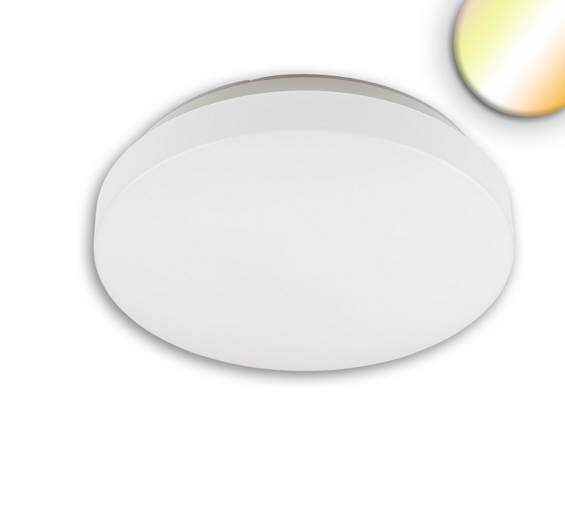 LED Deckenleuchte 22|32W, weiß rund, DN410, IP64, 120lm/W, ColorSwitch 3000|4000|6000K