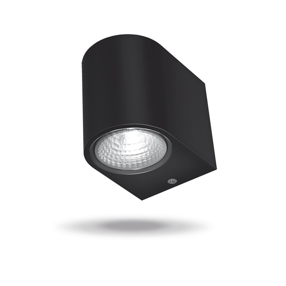 LED Wandleuchte 3W BLACK