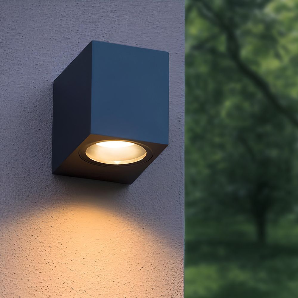 LED Wandleuchte GU10 Grau