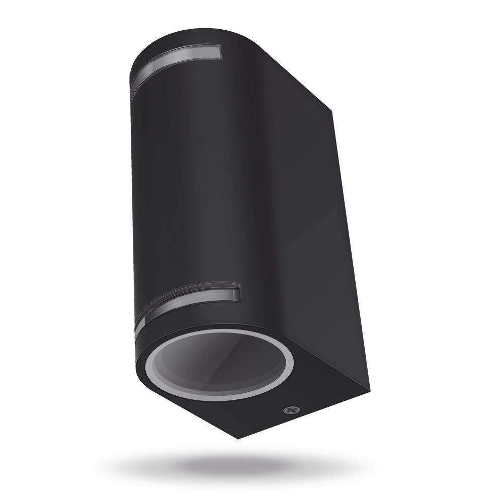 LED Wandleuchte 2XGU10 BLACK