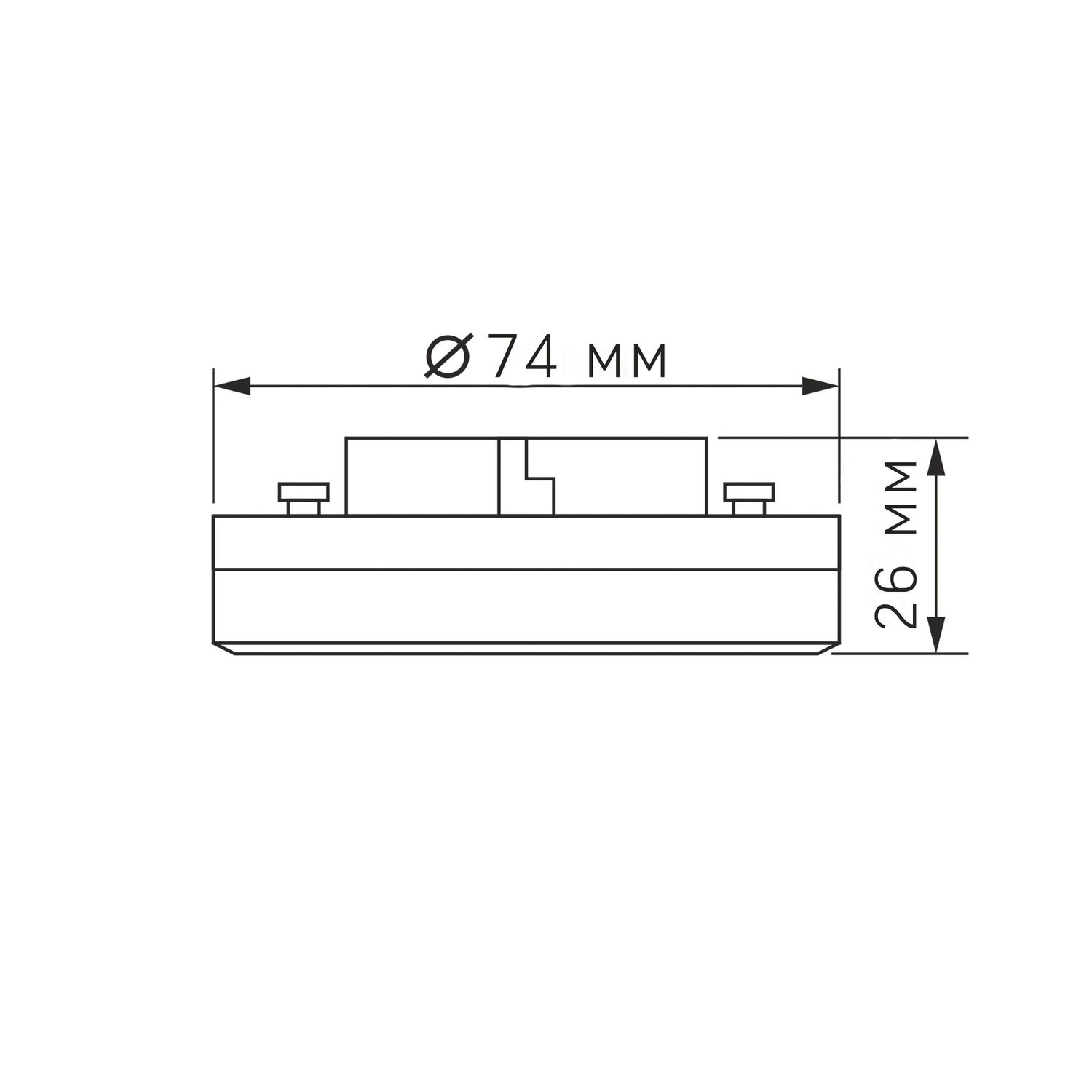 LED-GX53-8W-WW