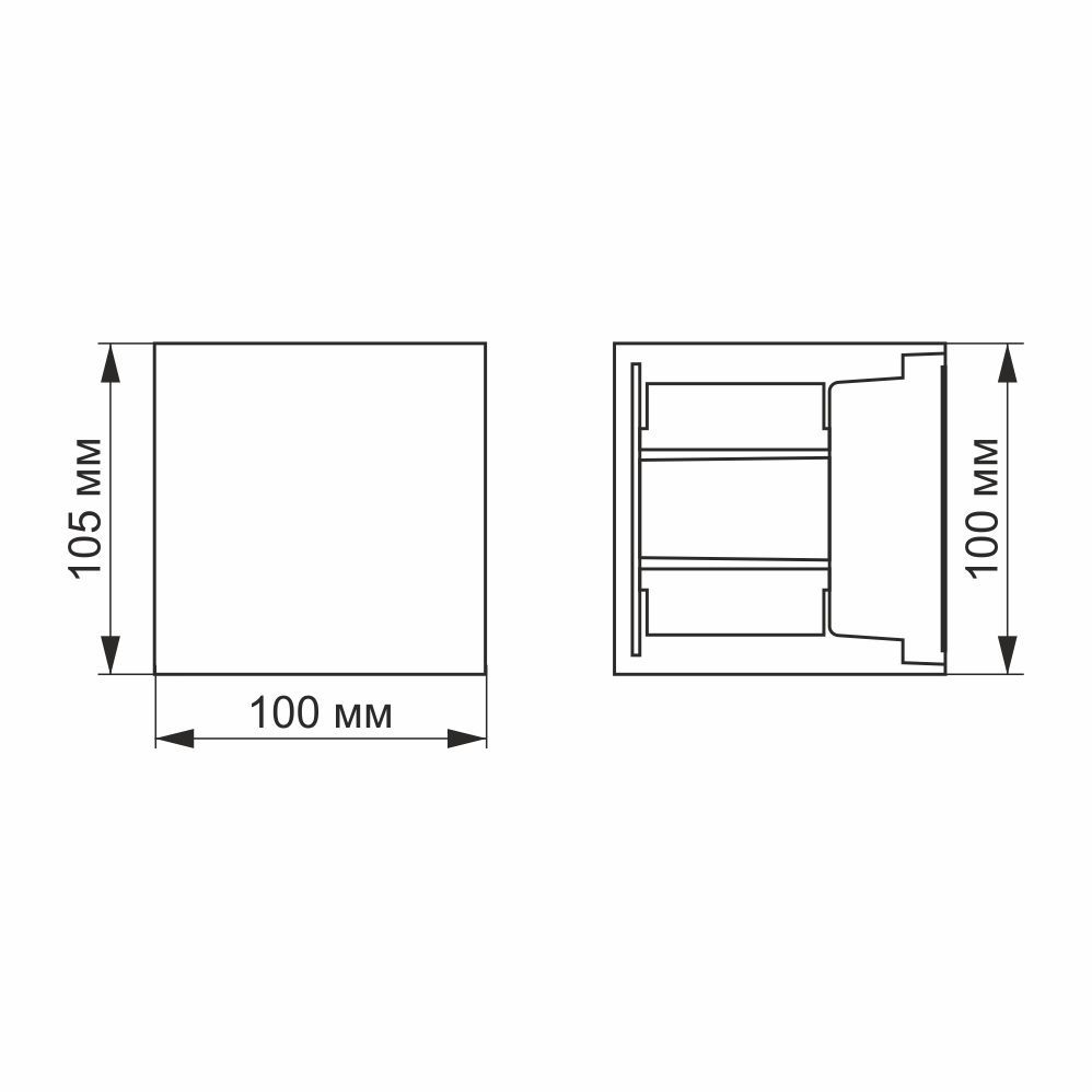 LED Wandleuchte 6W WHITE