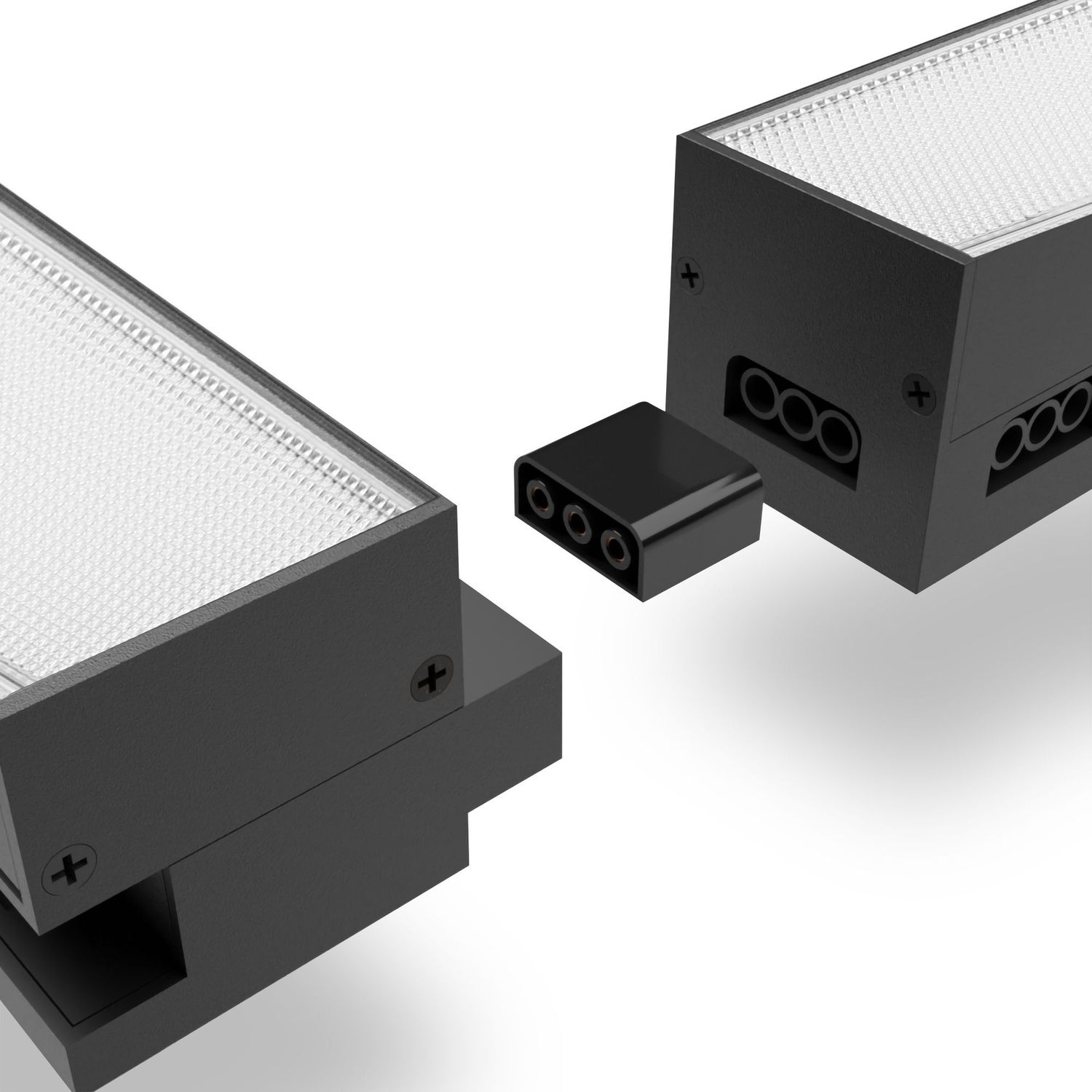 LED-Linearleuchte 50W 1.2М 5000K Schwarz
