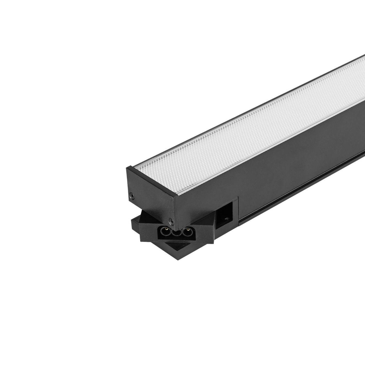 LED-Linearleuchte 24W 0.6М 5000K Schwarz