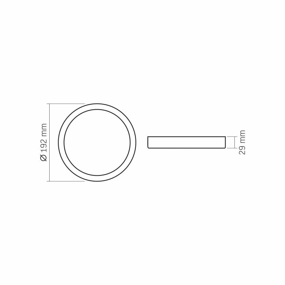 DOWNLIGHT-LED-DLRS-BLACK-18W-NW