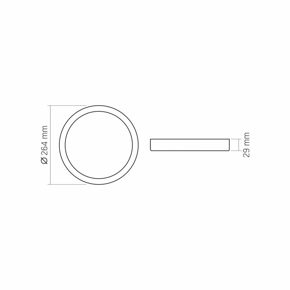 DOWNLIGHT-LED-DLRS-BLACK-24W-NW