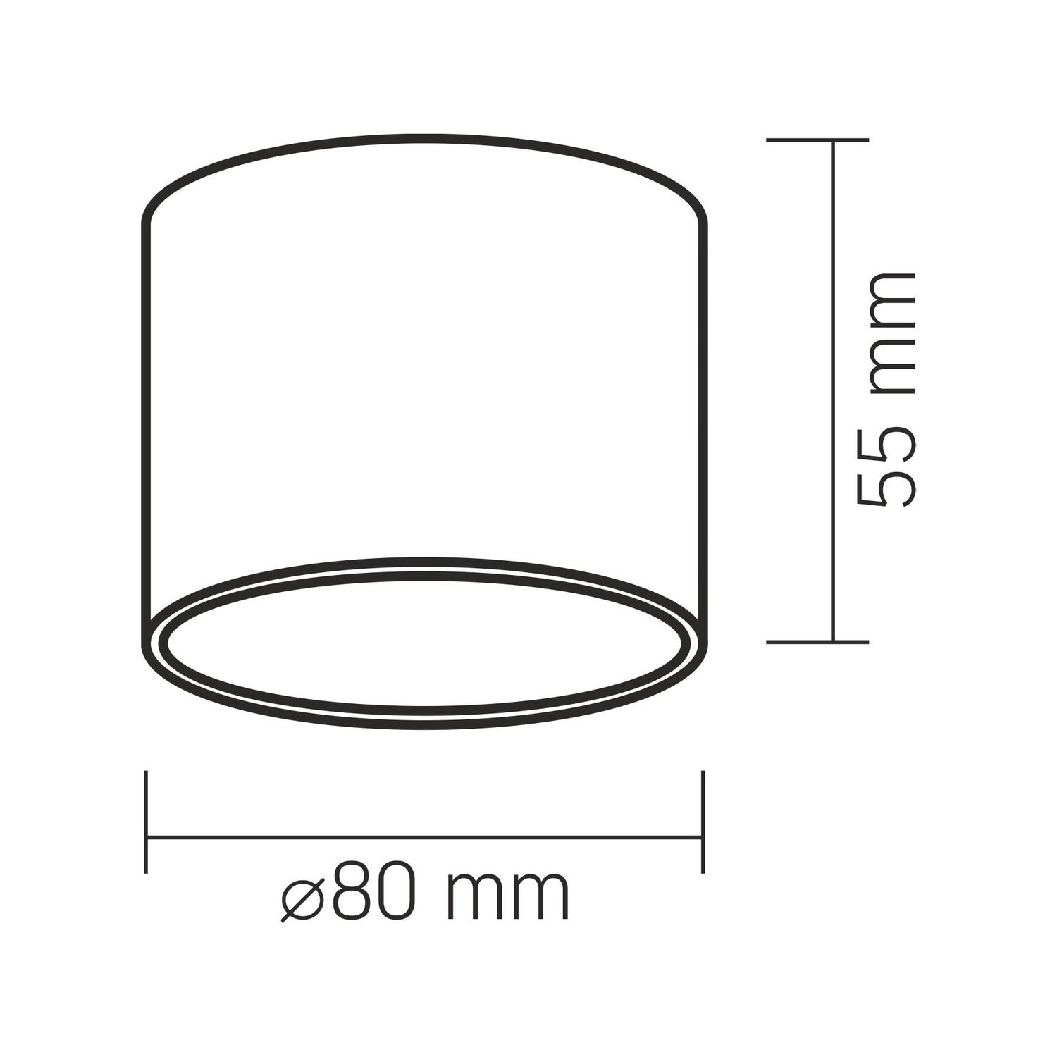 Deckenstrahler für GX53 Lampe VL-SPF26A-B