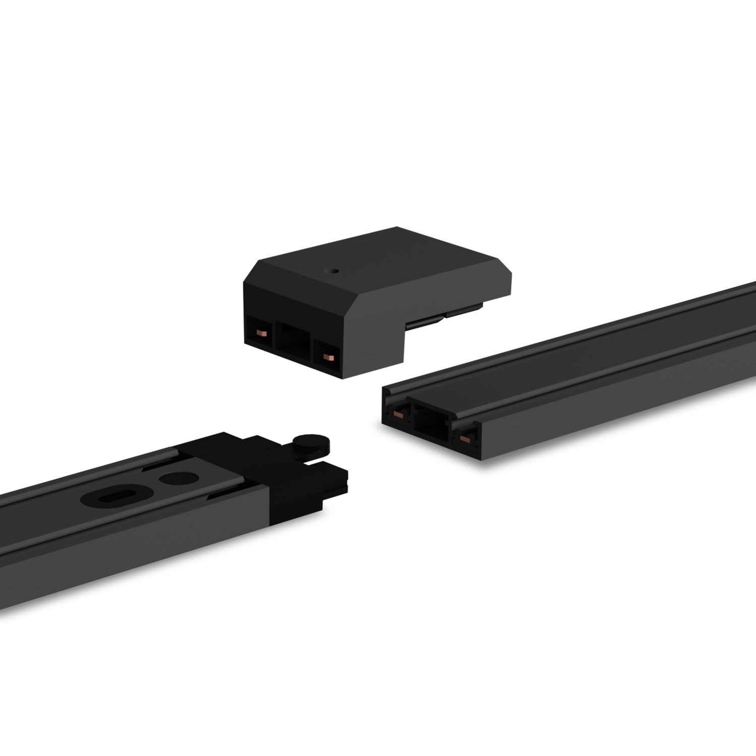 Verbinder nach dem Schneiden für magnetische Stromschiene VL-TRMS-FC07B Schwarz