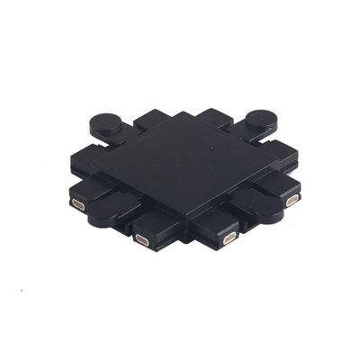 Kreuzanschluss für magnetische Stromschiene VL-TRMS-FC05B Schwarz