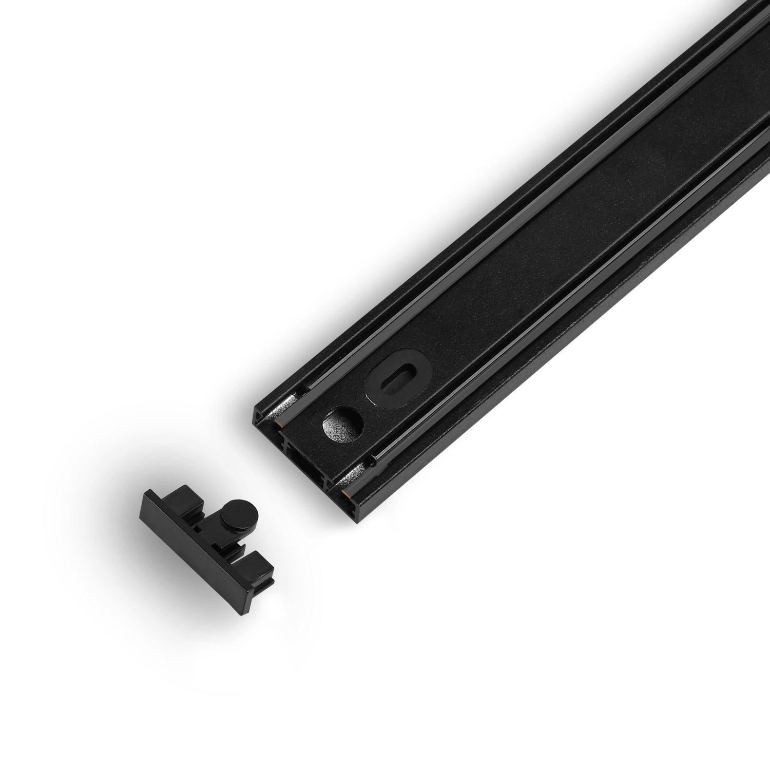 Stromschiene für magnetisches Slim-Track-Lichtsystem VL-TRMS-FTS20B 2m Schwarz