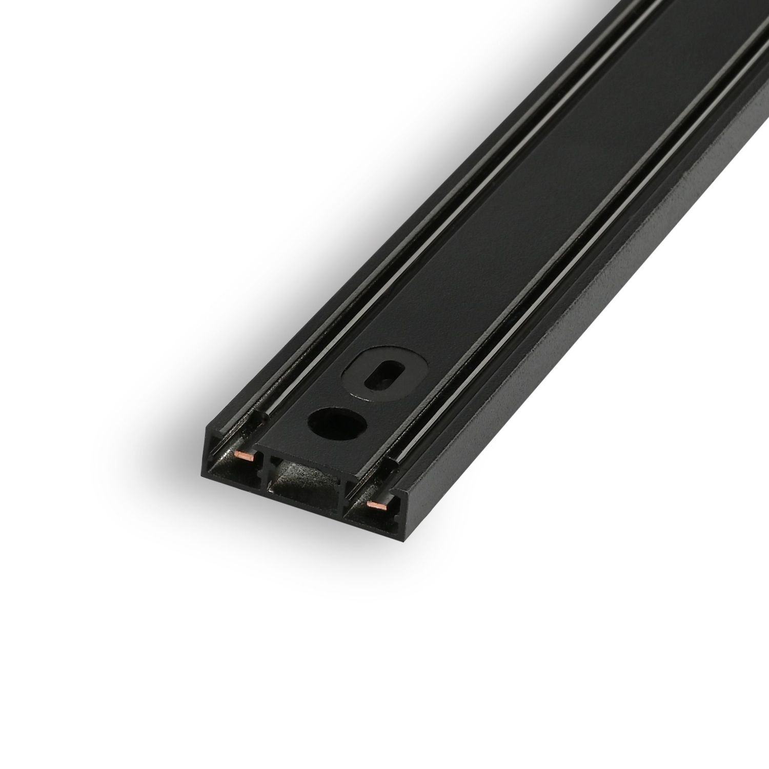 Stromschiene für magnetisches Slim-Track-Lichtsystem VL-TRMS-FTS20B 2m Schwarz