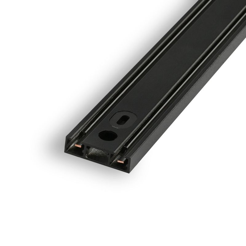 Stromschiene für magnetisches Slim-Track-Lichtsystem VL-TRMS-FTS20B 2m Schwarz