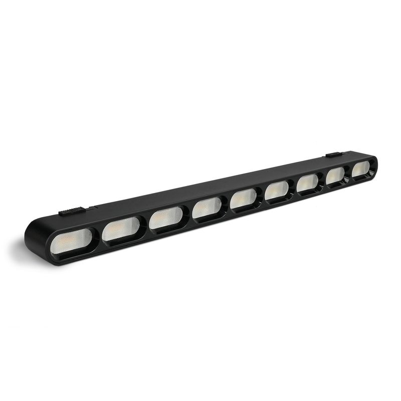 LED-Licht für magnetisches Slim-Track-Lichtsystem VL-TRMS-LD19B Schwarz