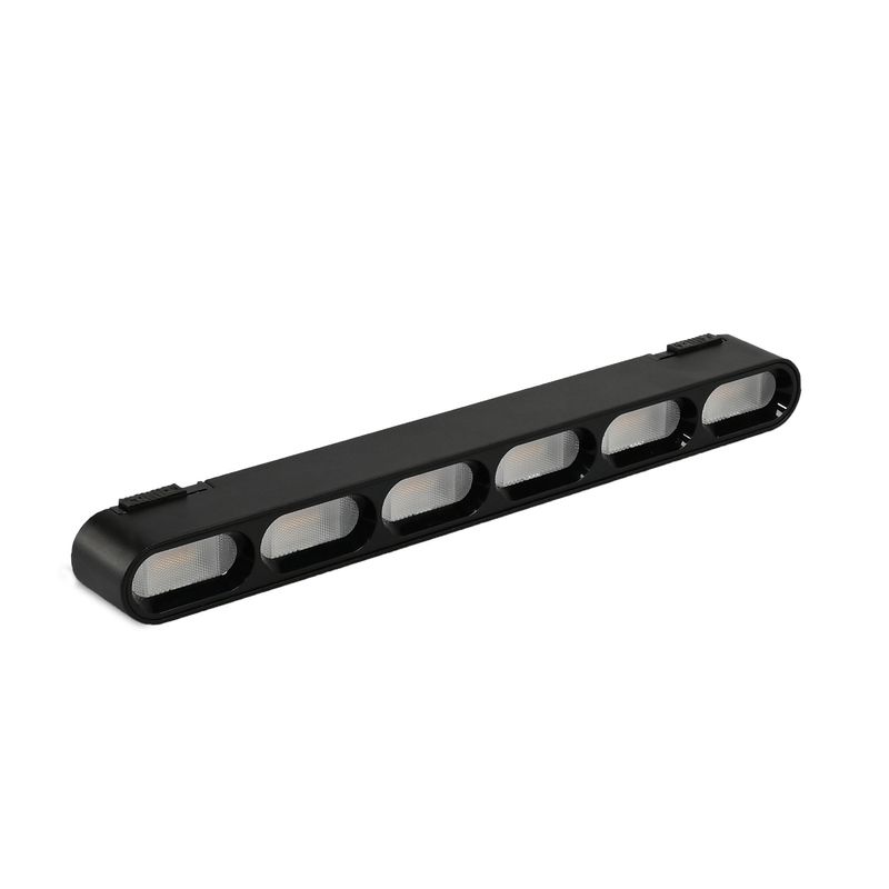 LED-Licht für magnetisches Slim-Track-Lichtsystem VL-TRMS-LD16B Schwarz