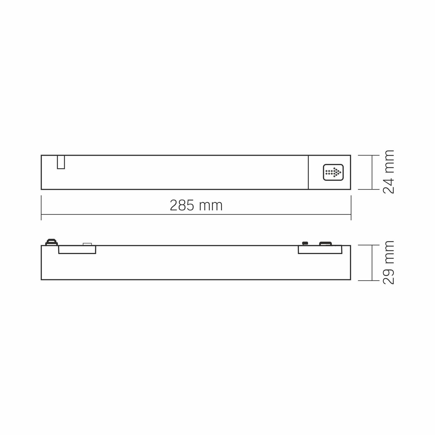 Stromversorgung für magnetisches Slim-Track-Lichtsystem 100W