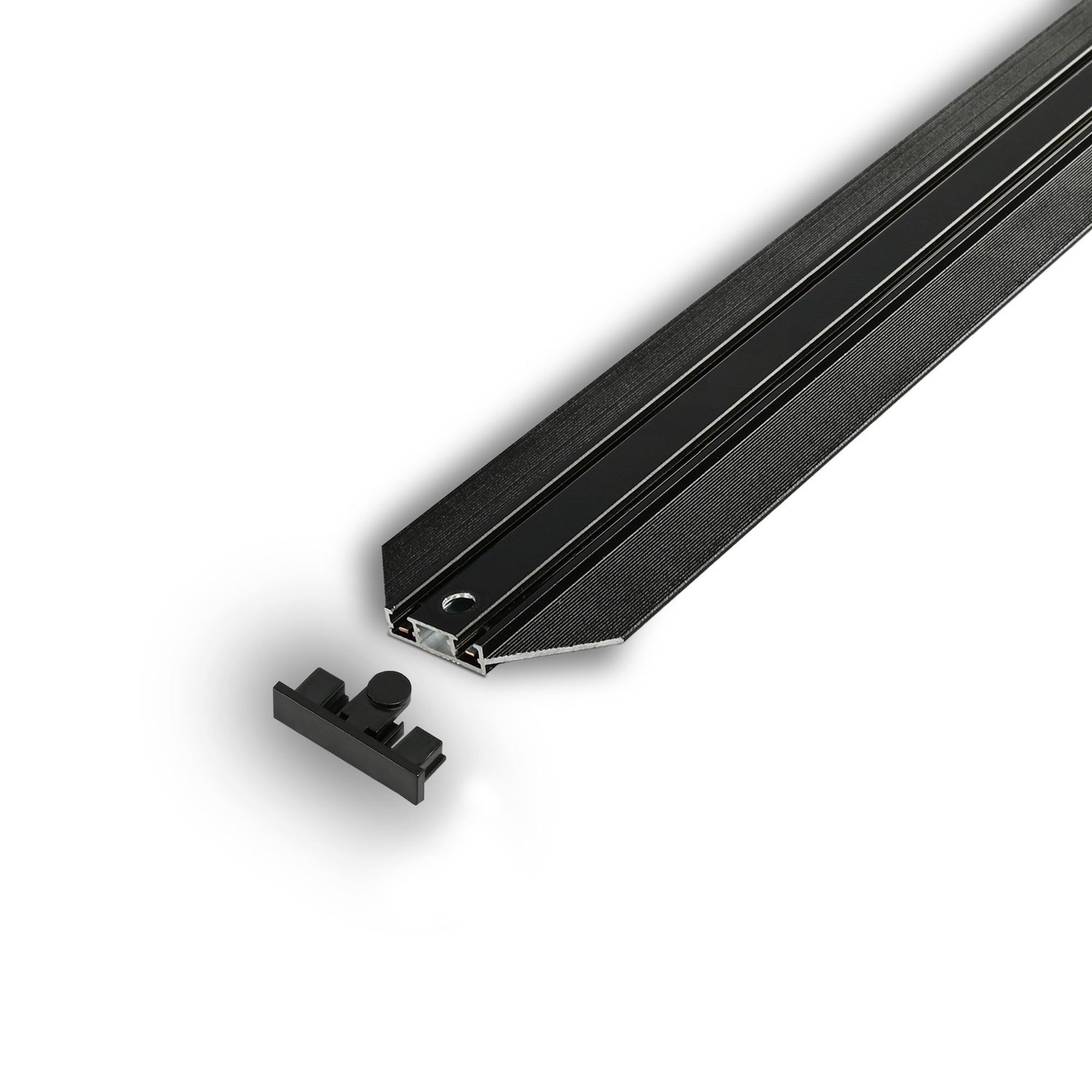 Einbau Stromschiene für magnetisches Slim-Track-Lichtsystem VL-TRMS-FTR20B 2m Schwarz