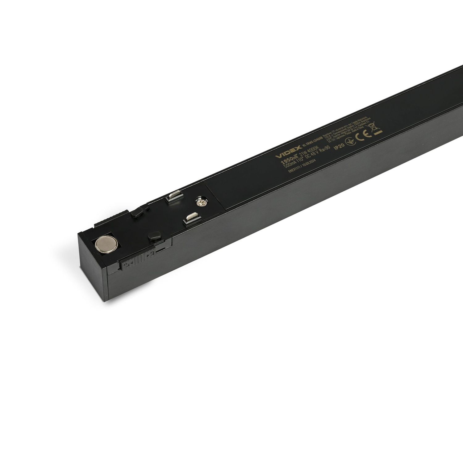LED-Licht für magnetisches Slim-Track-Lichtsystem VL-TRMS-LD460B Schwarz
