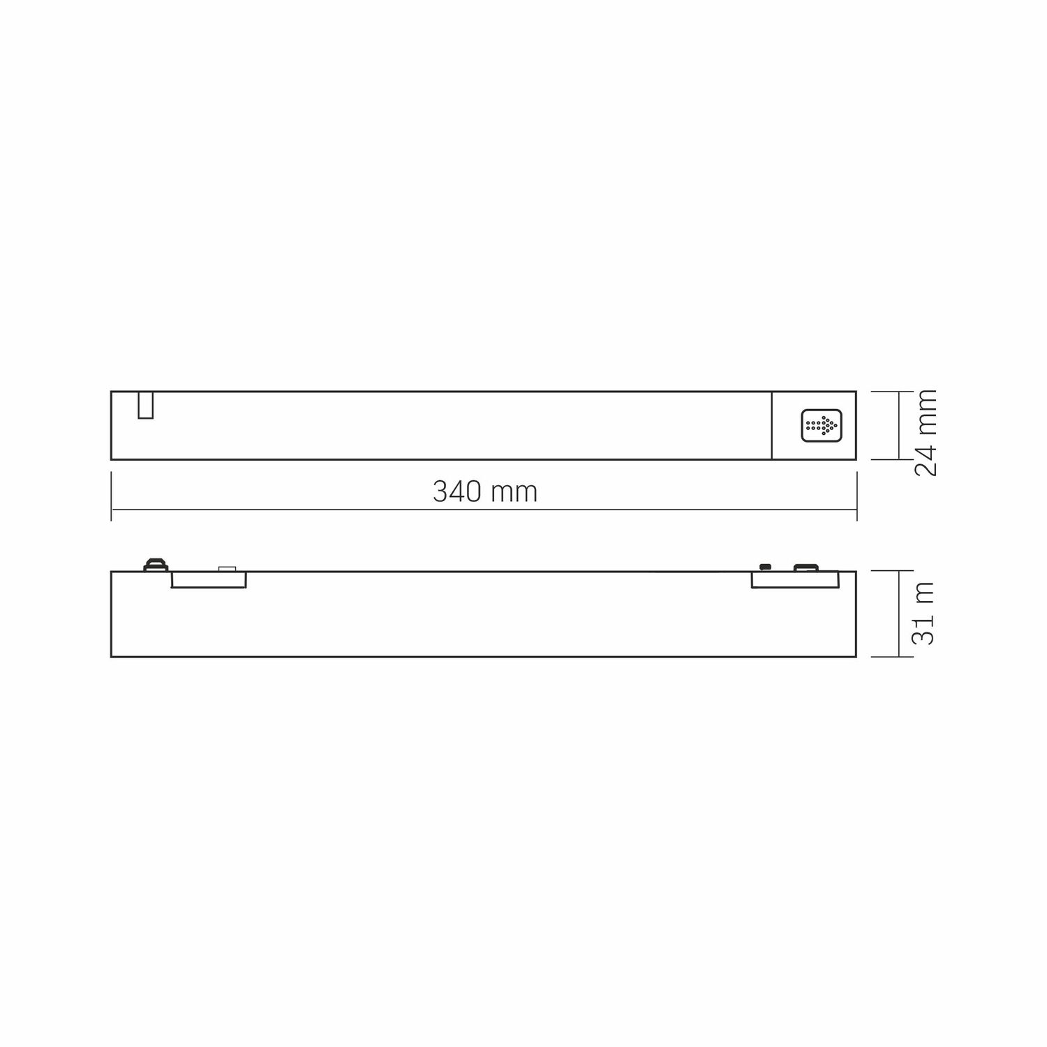 Stromversorgung für magnetisches Slim-Track-Lichtsystem 200W