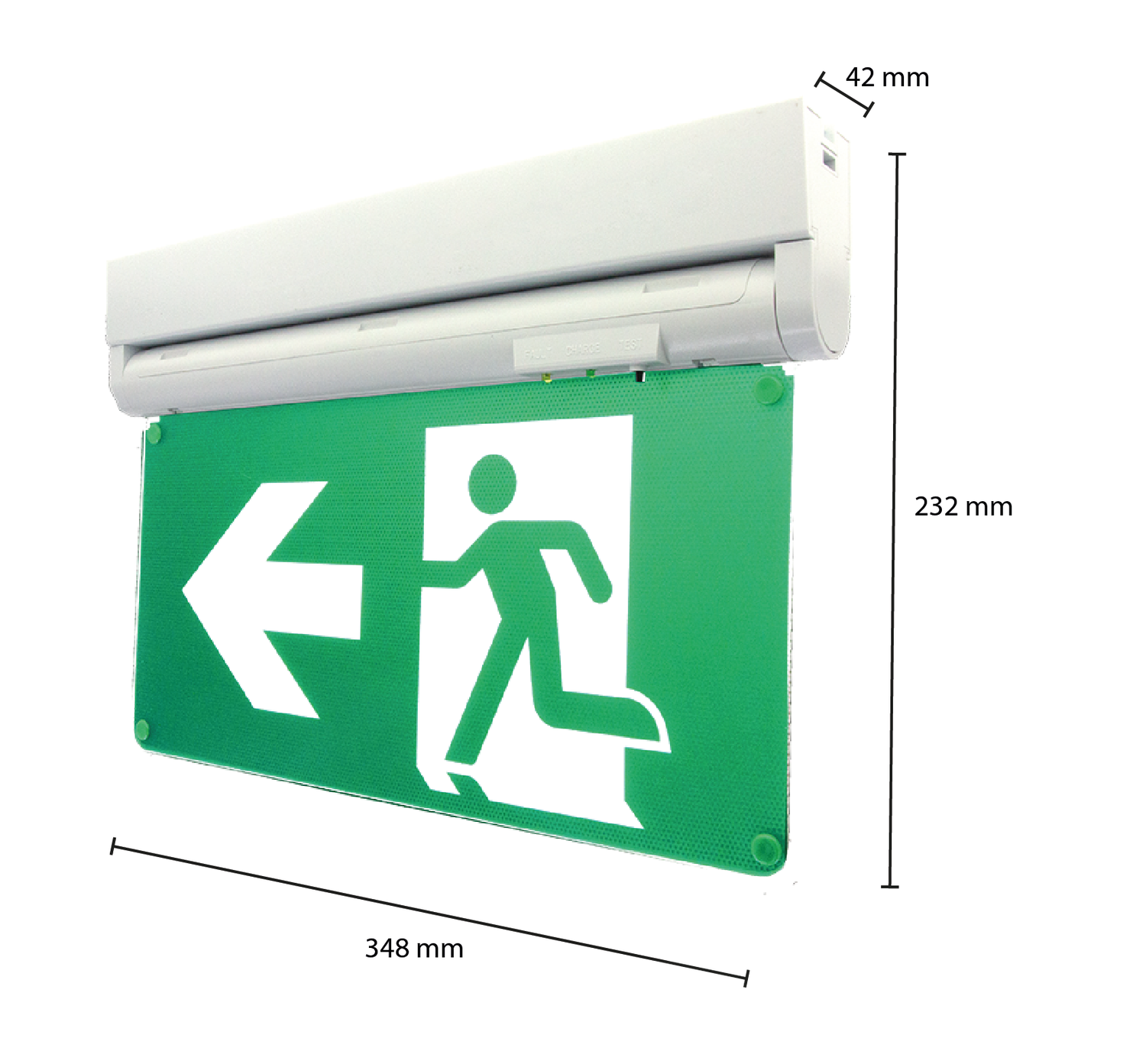 NOTBELEUCHTUNG | MIRA | WEISS| 3,5W | IP20 (EINSCHLIESSLICH PLATTEN)