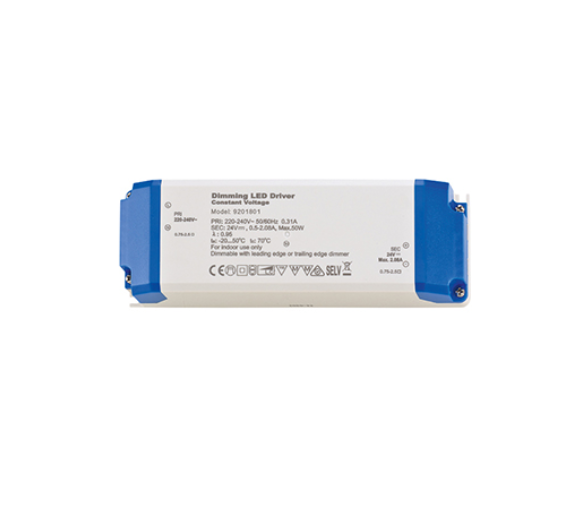 Powerline Netzteil Triac Base 50W 24VDC 184x61x32mm 2,08A IP20