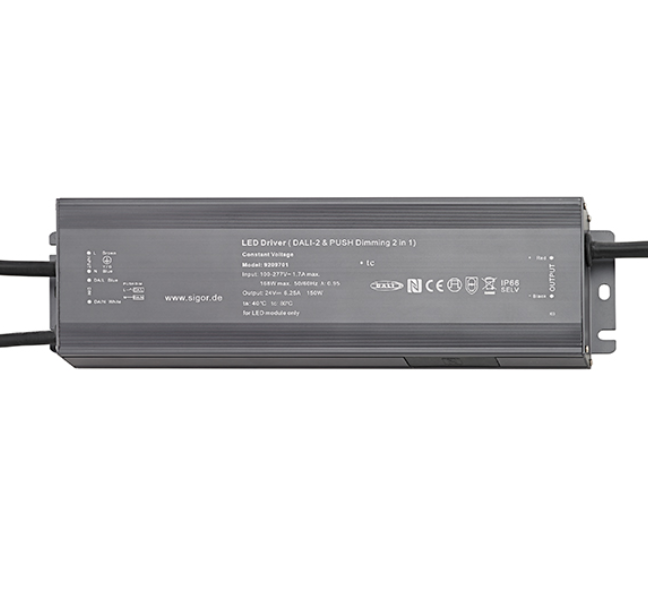Powerline Netzteil Outdoor DALI-2 200W 24V 278x78x25mm 8,3A IP66