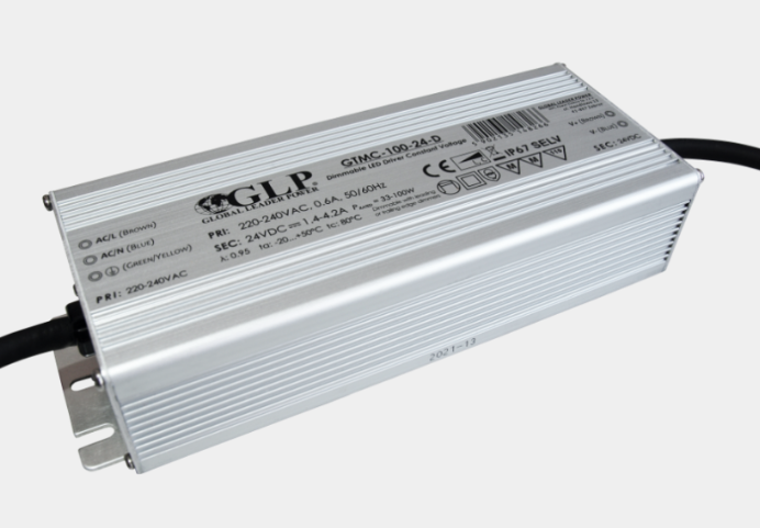 Netzteil Triac dimmbar 100W 24V/1.4-4.2A, CV, IP67