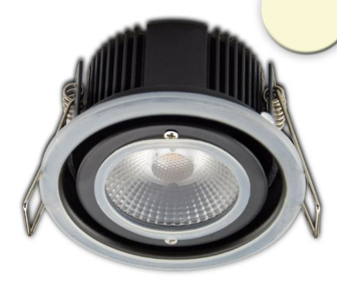 LED Einbaustrahler Sys-68, 10W, IP65, warmweiß, Push oder DALI-dimmbar (exkl. Cover)