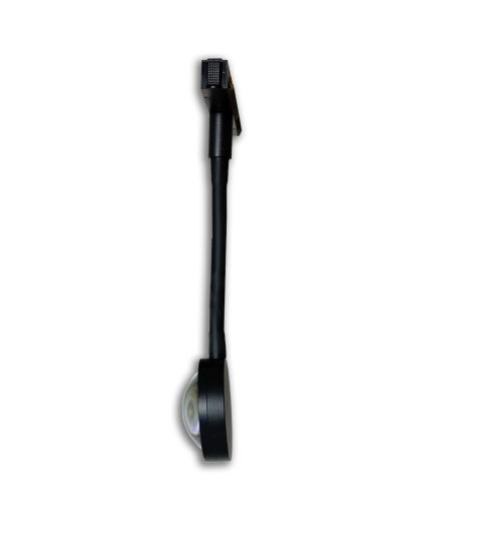 Track48 Leuchte Sunglow flexible schwarz 5,5W, 160°, 48V DC, 2000K, DALI dimmbar