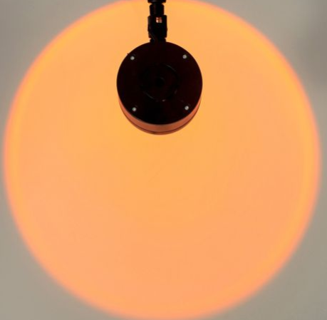 Track48 Leuchte Sunglow flexible schwarz 5,5W, 160°, 48V DC, 2000K, DALI dimmbar