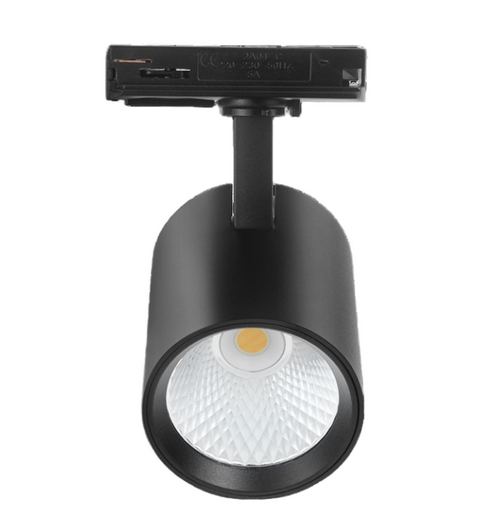1-PHASEN SCHIENENSPOT | PANDO | 10W | SCHWARZ | CCT SCHALTER