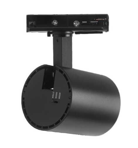 1-PHASEN SCHIENENSPOT | PANDO | 10W | SCHWARZ | CCT SCHALTER