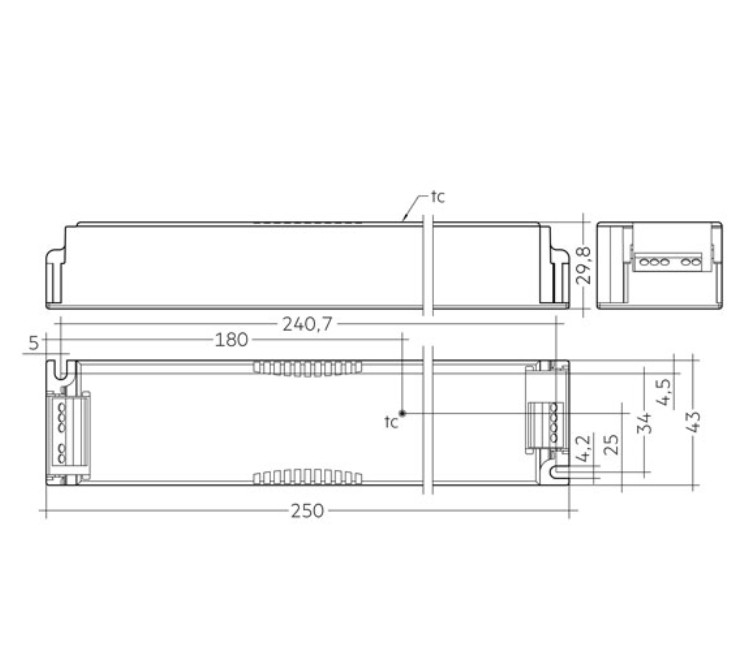 TRIDONIC LCA 100W 24V one4all SC PRE SP DALI