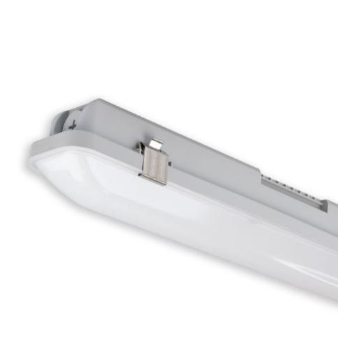 LED Wannenleuchte SL 150cm, IP66, mit HF-Sensor, PowerSwitch 36-57W, 140lm/W, 4000K