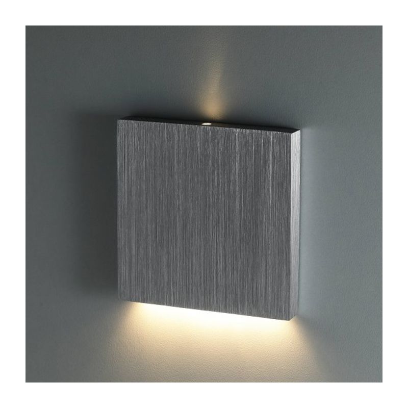 AUFSATZ FÜR TREPPENEINBAULEUCHTEN | ALUMINIUM | 60° | QUADRATISCH