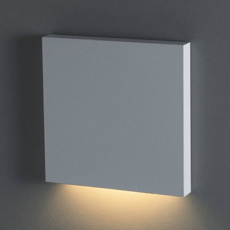 AUFSATZ FÜR TREPPENEINBAULEUCHTEN | WEISS | 60° | QUADRATISCH