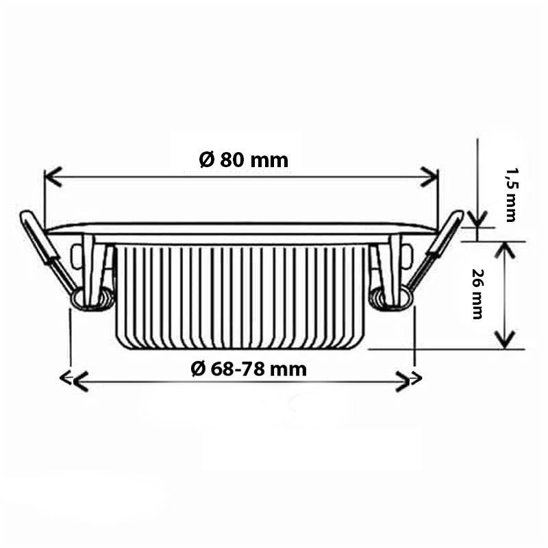 LED-EINBAUSTRAHLER | VARDA | SLIM-FIT | 5W | ZIGBEE3.0 | RGB+CCT | SCHWARZ