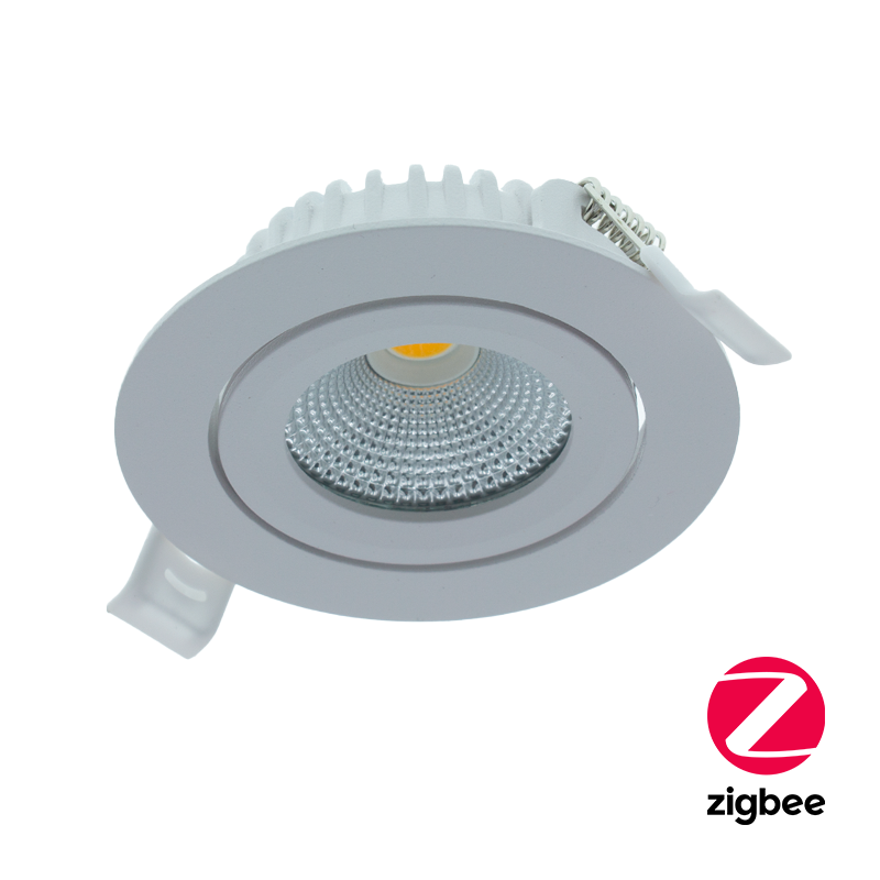 LED-EINBAUSTRAHLER | VARDA | SLIM-FIT | 5W | ZIGBEE3.0 | RGB+CCT | WEISS