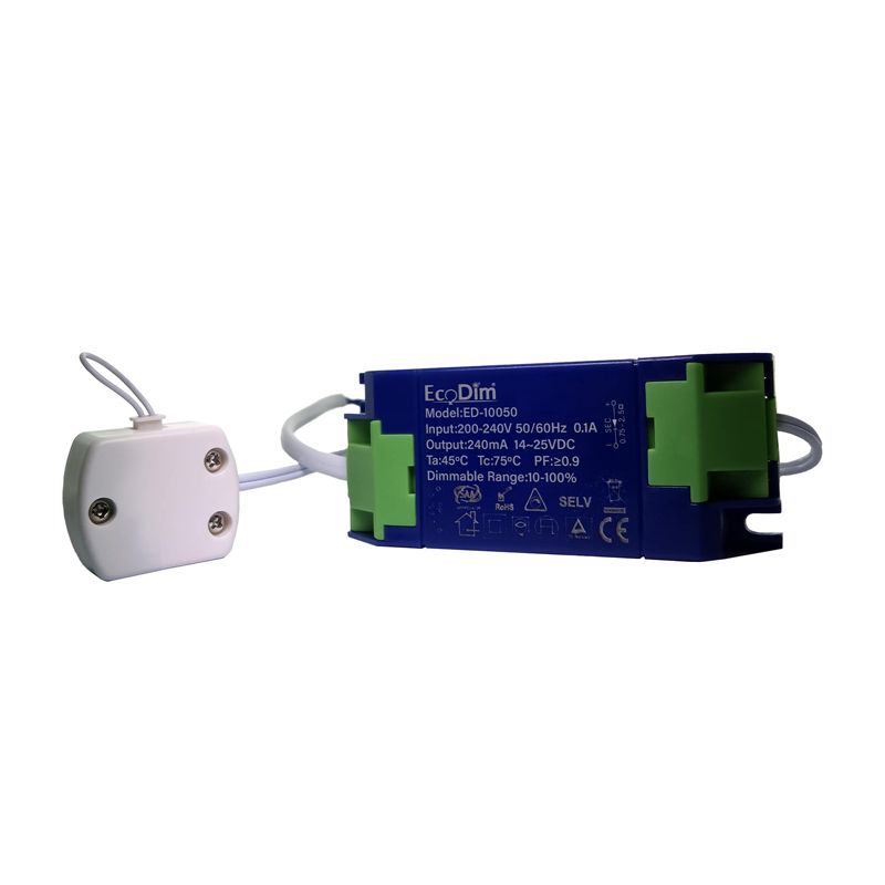 ECODIM ED-10050 | DIMMBARE LED-TREIBER/TRAFO | 1-2 MÖBELSPOTS