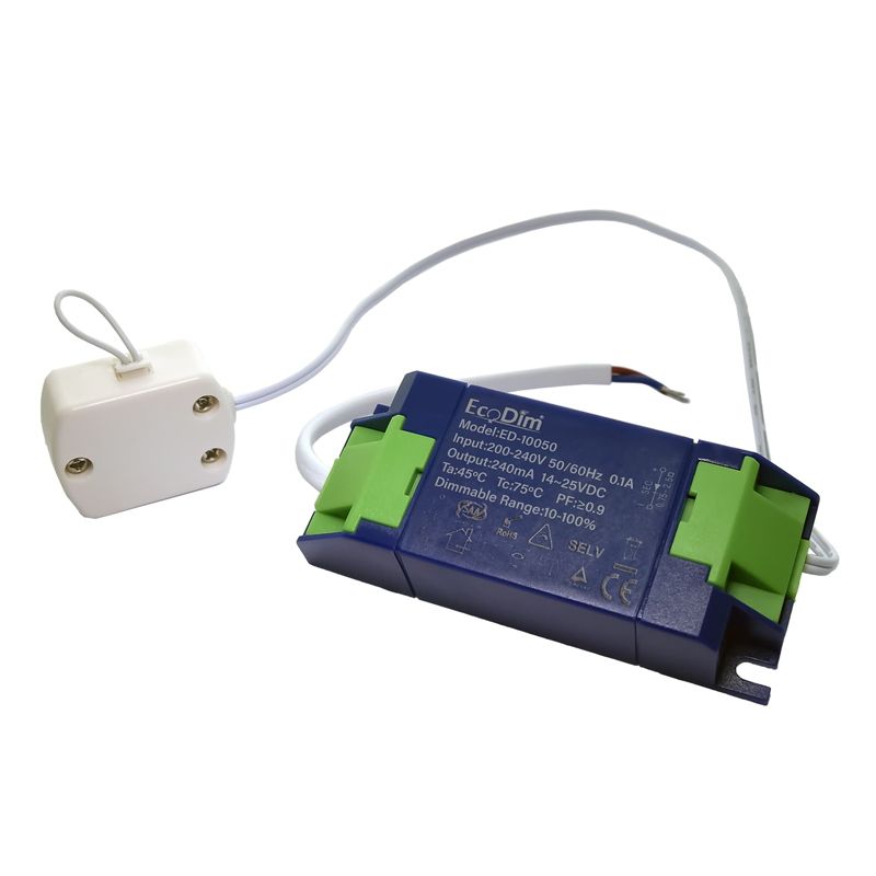 ECODIM ED-10050 | DIMMBARE LED-TREIBER/TRAFO | 1-2 MÖBELSPOTS