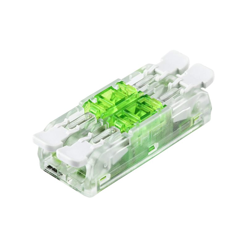 DURCHGANGSKLEMME | UNIVERSAL | 2 DRAHT | 0,2–4,0 mm² | PRO 40 STÜCK
