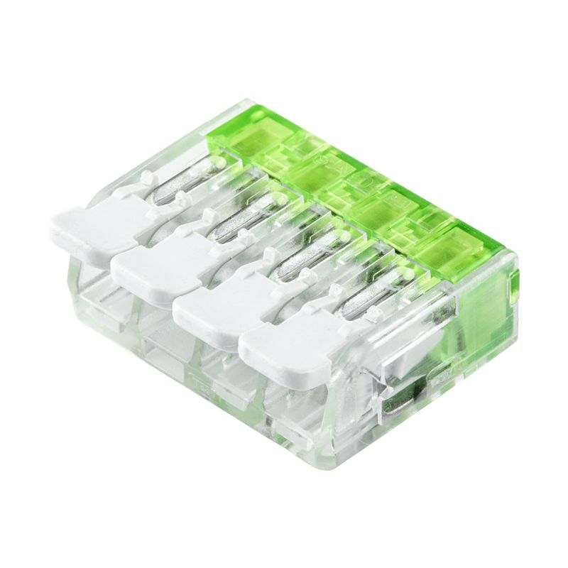 KLEMME | UNIVERSAL | 4 DRÄHTE | 0,2–4,0 mm² | PRO 50 STÜCK
