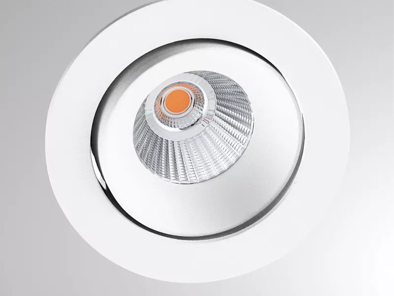 KALIO ROUND R EINBAUSTRAHLER WEISS 9W 2700K DALI