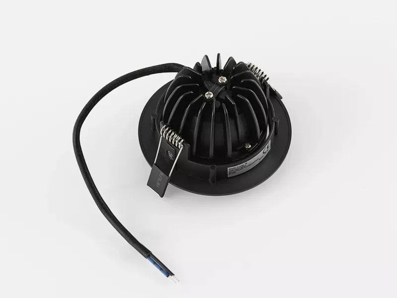 KALIO ROUND R EINBAUSTRAHLER SCHWARZ 9W 2700K DALI