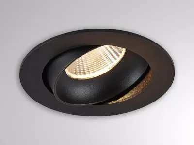 KALIO ROUND R EINBAUSTRAHLER SCHWARZ 9W 2700K DALI KALIO ROUND R EINBAUSTRAHLER SCHWARZ 9W 2700K DALI