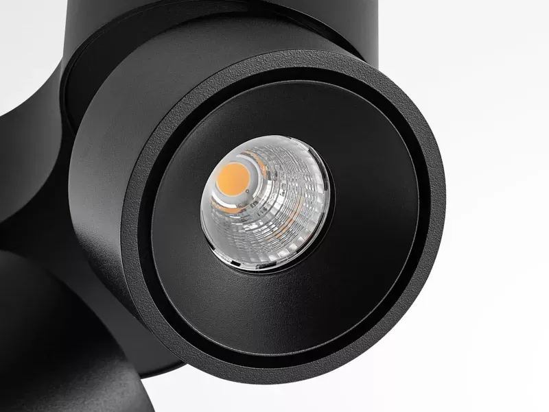 MAGIS DOUBLE SD WAND-DECKEN AUFBAULEUCHTE SCHWARZ 29W 3000K DALI