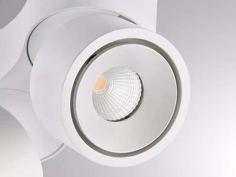 MAGIS MINI DOUBLE SD WAND-DECKEN AUFBAULEUCHTE WEISS 20W 2700K DALI
