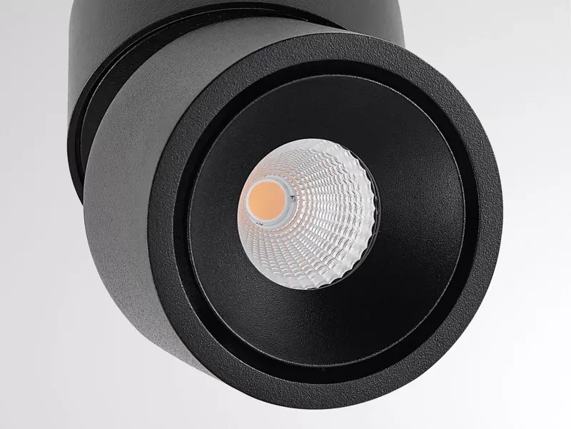 MAGIS MINI SD WAND-DECKEN AUFBAULEUCHTE SCHWARZ 12W 3000K DALI
