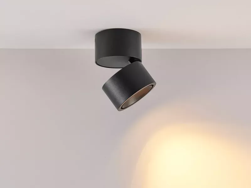MAGIS MINI SD WAND-DECKEN AUFBAULEUCHTE SCHWARZ 12W 3000K DALI