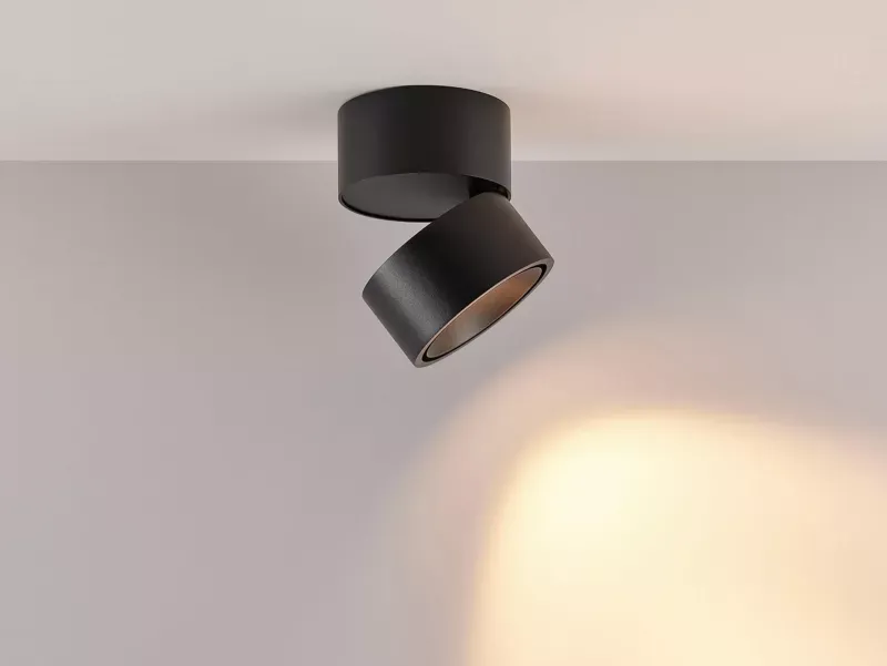 MAGIS SD WAND-DECKEN AUFBAULEUCHTE SCHWARZ 16W 2700K DALI