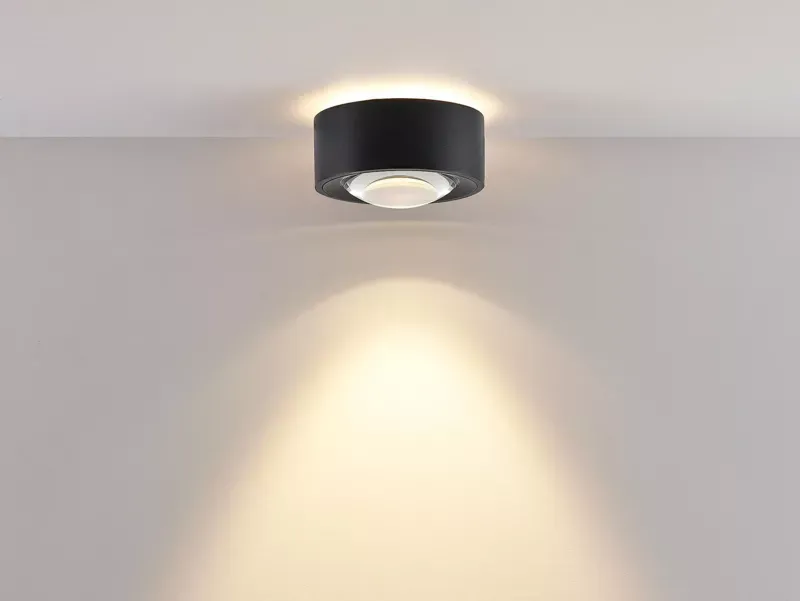 MAG SDI DECKEN AUFBAULEUCHTE SCHWARZ 16,5W 2700K TRIAC